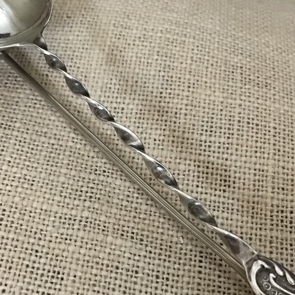 Sterling Silver Vintage Spoon Brooch Pin - Picture 7 of 15